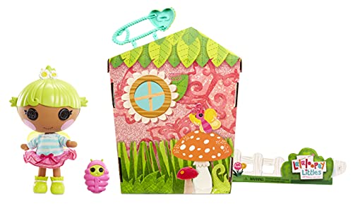 Lalaloopsy Littles Doll Twinkle N. Flutters con Luciérnaga-Muñeca Hada de 18cm con Vestido Rosa y Azul y Zapatos Removibles-Caja Reutilizable como casa-Edad 3-103 años, Color (577324C3)