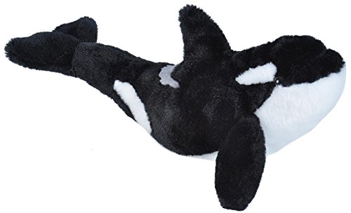 Lashuma Peluche de ballena orca de Cuddlekins, pez de peluche, 30 cm