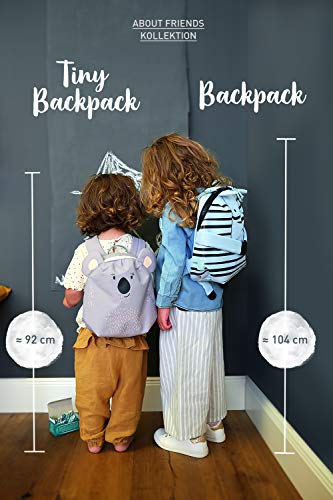 LÄSSIG About Friends Tiny Backpack Mochila infantil pequeña para el jardín de infancia con correa para el pecho a partir de 2 años, 24 cm, 3,5 L, Koala