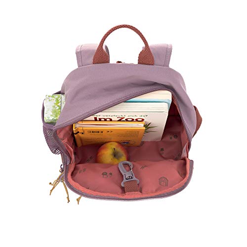 Lässig Mini Mochila para niños 27 cm, 4,5 litros arriba, 1,5 litros abajo, 3 años/Mini Backpack Adventure Dragonfly, Violeta