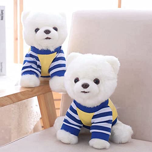 LDBJY Carino Peluche Cane Dressing Pomeranian Cucciolo Bambola Bambol