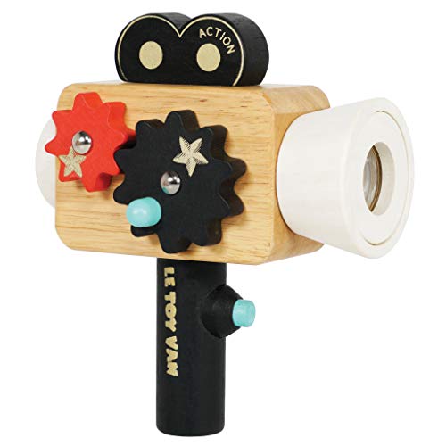 Le Toy Van-Cámara de película (Hollywood Film Camera Premium Wooden Toy)