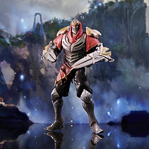 League of Legends, Figura Coleccionable de ZED de 15,2 cm con Detalles 2 Accesorios, Colección de campeones, edición de coleccionista, a Partir de 12 años