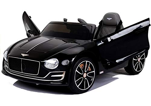 LEAN Toys Bentley - Coche infantil (2 x 45 W), color negro