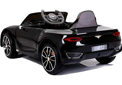 LEAN Toys Bentley - Coche infantil (2 x 45 W), color negro