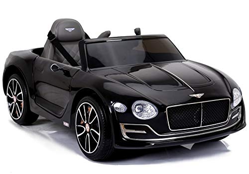 LEAN Toys Bentley - Coche infantil (2 x 45 W), color negro