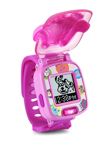 LeapFrog- Blues Clues - Reloj de Aprendizaje Magenta, Color (Vtech Electronics 611763)