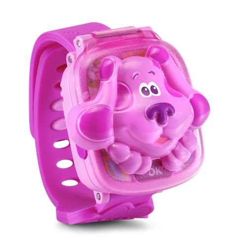 LeapFrog- Blues Clues - Reloj de Aprendizaje Magenta, Color (Vtech Electronics 611763)