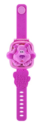 LeapFrog- Blues Clues - Reloj de Aprendizaje Magenta, Color (Vtech Electronics 611763)