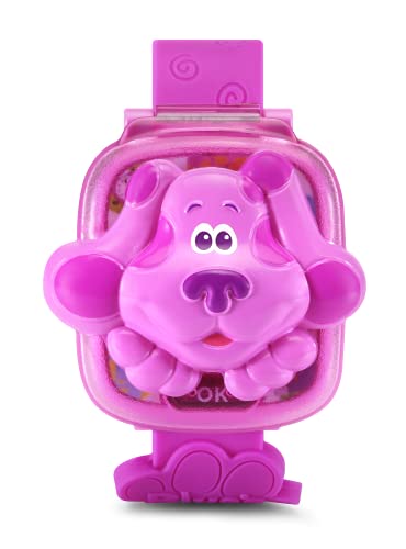 LeapFrog- Blues Clues - Reloj de Aprendizaje Magenta, Color (Vtech Electronics 611763)