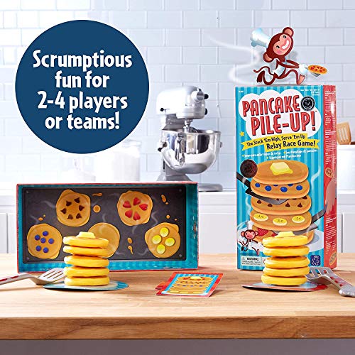 Learning Resources-EI-3025 Pancake Pile-UP, Multicolor (EI-3035)