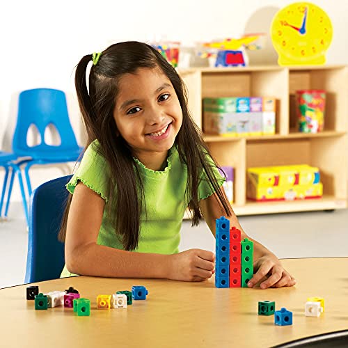 Learning Resources encajables Snap Cubes (Set de 100), Color (LER7584)