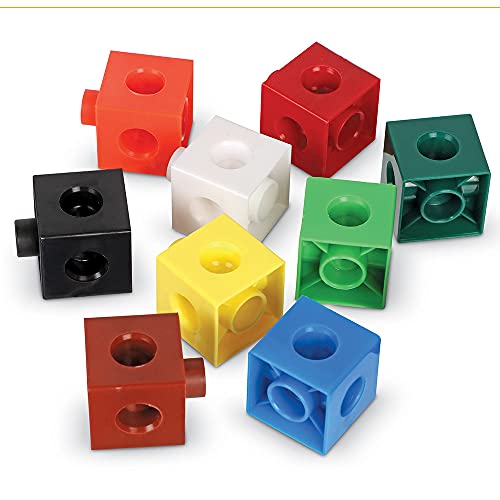 Learning Resources encajables Snap Cubes (Set de 100), Color (LER7584)