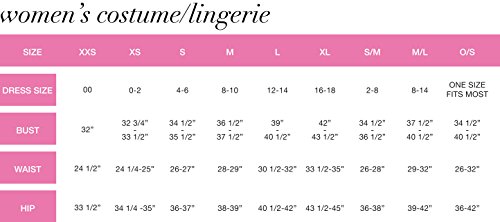 Leg Avenue- Mujer, Color rosa, Medium (EUR 38-40) (8309402005)