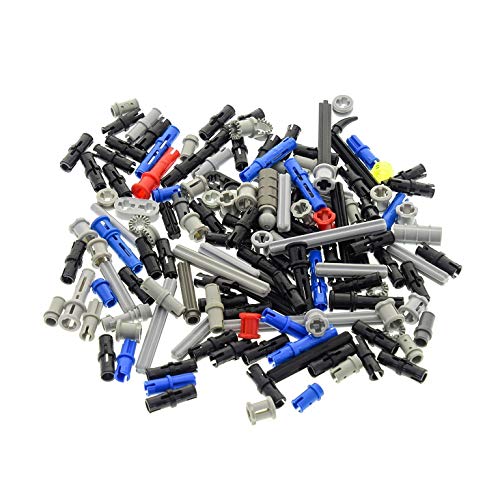 LEGO 100 Piezas TECHNIC - Conectores, Varillas, pasadores, Ejes, Pins - Piezas al Azar