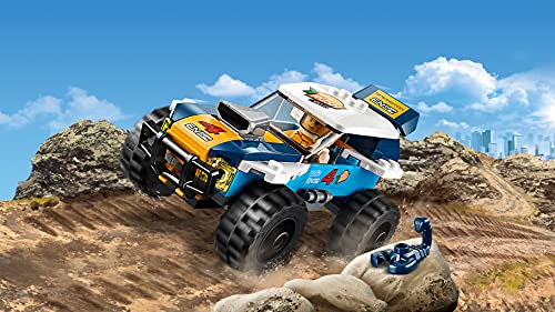 LEGO 60218 City Great Vehicles Coche de Rally del Desierto