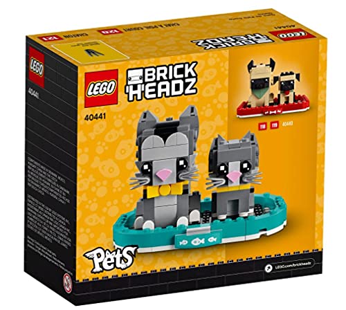 LEGO BrickHeadz 40441 - Gatos de Pelo Corto