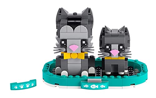 LEGO BrickHeadz 40441 - Gatos de Pelo Corto