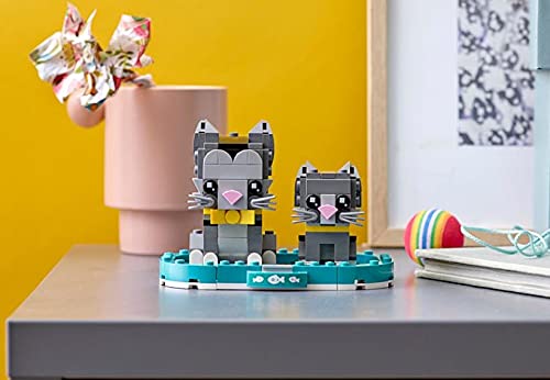 LEGO BrickHeadz 40441 - Gatos de Pelo Corto