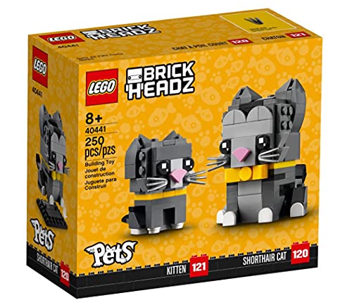 LEGO BrickHeadz 40441 - Gatos de Pelo Corto