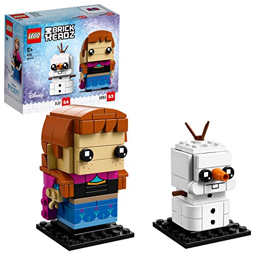 LEGO BrickHeadz Anna y Olaf (41618) Disney Princess La Reina del Hielo