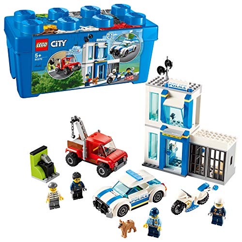 LEGO City 60270 Polizei-Steinebox 301 Piezas