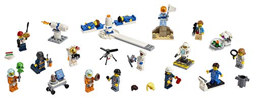 LEGO City Space - Investigación y Desarrollo en el Espacio, Juguete de Construcción con Minifiguras y Naves Espaciales Inspirado por la NASA para Niños y Niñas de 5 a 12 Años (60230)