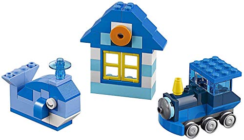 LEGO Classic - Caja Creativa de Color Azul, Juguete Creativo de Construcción (10706)