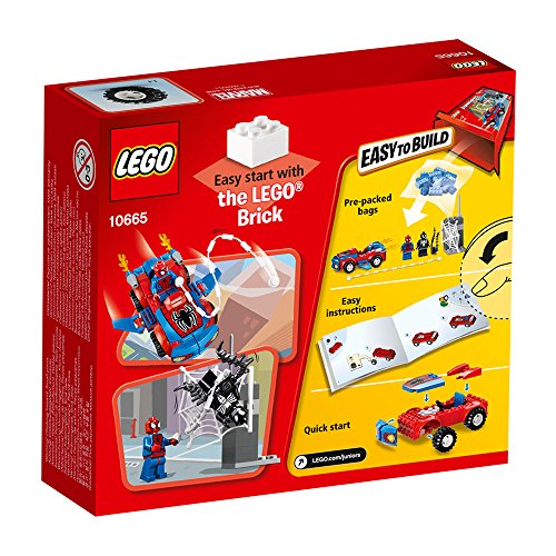 LEGO Juniors - Spider-Man, Ataque al Coche Araña (10665)