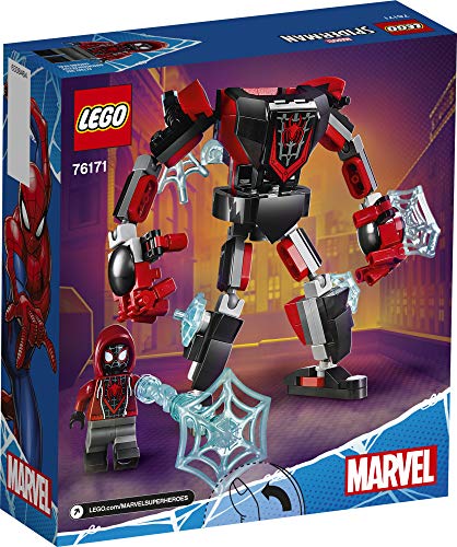 LEGO Marvel Spider-Man Miles Morales Mech Armor 76171 Juguete de construcción coleccionable, nuevo 2021 (125 piezas)