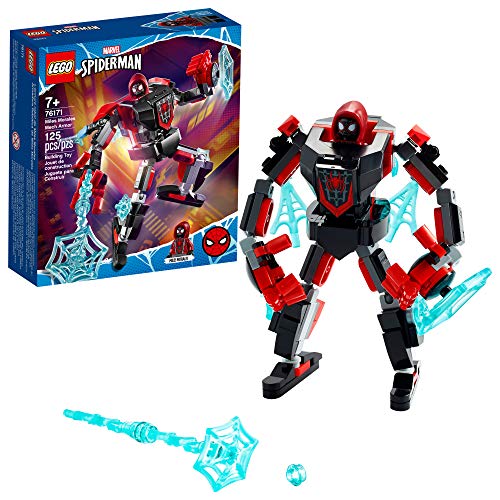 LEGO Marvel Spider-Man Miles Morales Mech Armor 76171 Juguete de construcción coleccionable, nuevo 2021 (125 piezas)