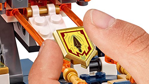 LEGO Nexo Knights 72001 - Juego de Piezas de construcción de Lance con Lanzador, Juguete Infantil