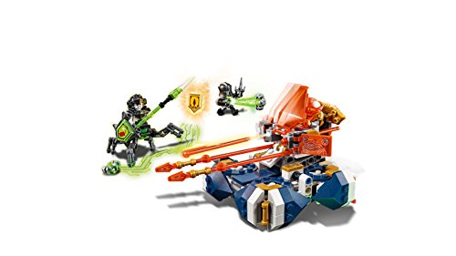 LEGO Nexo Knights 72001 - Juego de Piezas de construcción de Lance con Lanzador, Juguete Infantil