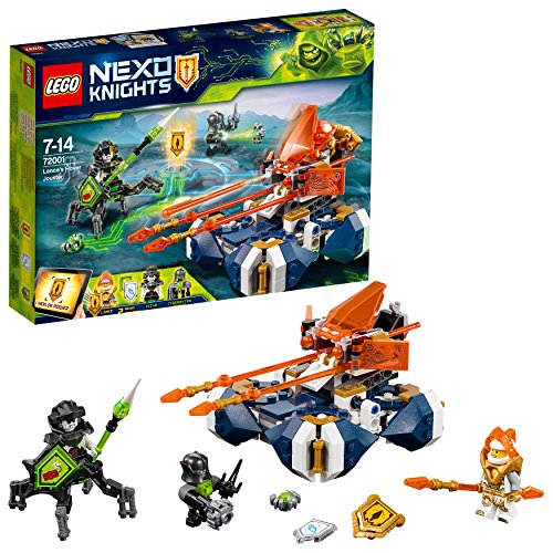 LEGO Nexo Knights 72001 - Juego de Piezas de construcción de Lance con Lanzador, Juguete Infantil