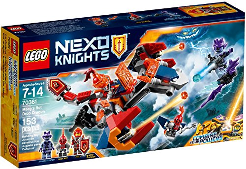 LEGO Nexo Knights - BOT dragón Bombardero de Macy 70361