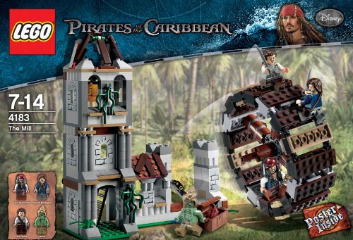 LEGO Piratas del Caribe 4183 - El Molino