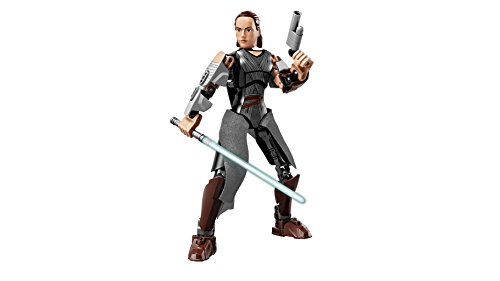 LEGO Star Wars - Figura articulada para construir de Rey (75528)