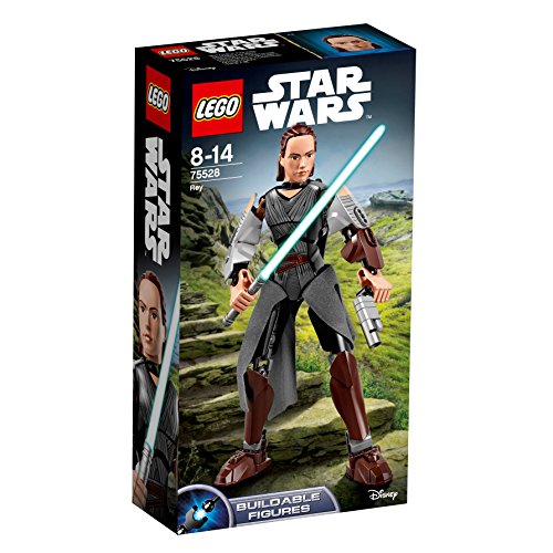 LEGO Star Wars - Figura articulada para construir de Rey (75528)