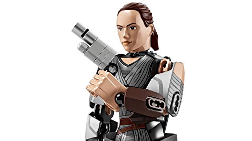 LEGO Star Wars - Figura articulada para construir de Rey (75528)