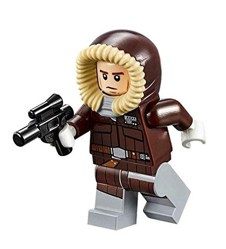 LEGO Star Wars Minifigure : Han Solo Hoth Parka with Blaster (75138) by LEGO