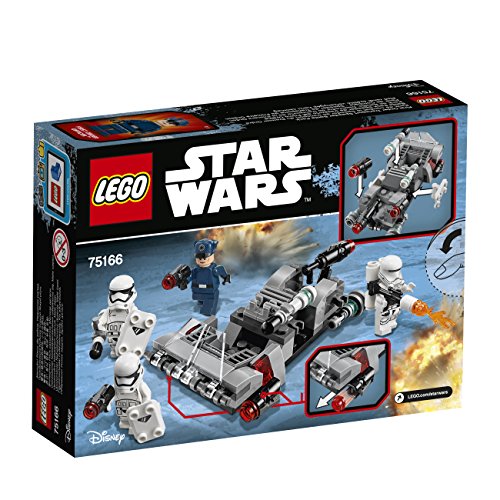 LEGO Star Wars - Pack de Batalla: Deslizador de transporte de la Primera Orden (75166)