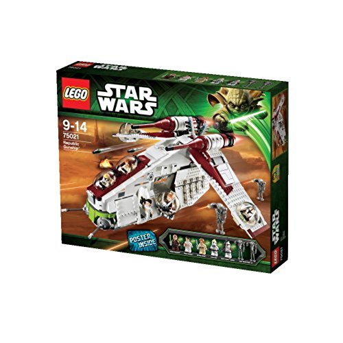 LEGO STAR WARS - Republic Gunship, Juego de construcción (75021)