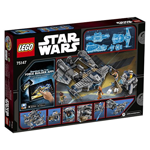 LEGO Star Wars - StarScavenger, Juguete de Construcción de Nave Espacial de la Saga La Guerra de las Galaxias (75147)