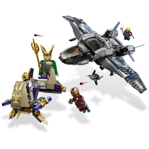 LEGO Super Heroes Quinjet Aerial Battle [6869]