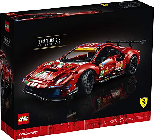 LEGO Technic 42125 - Ferrari 488 GTE "AF Corse #51" (1677 piezas) NUEVO 2021