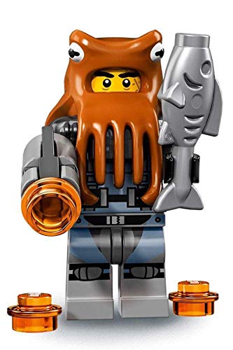 LEGO The Ninjago Movie 71019 Figura – Diverse Mini Figuras (Shark Army – Octopus)