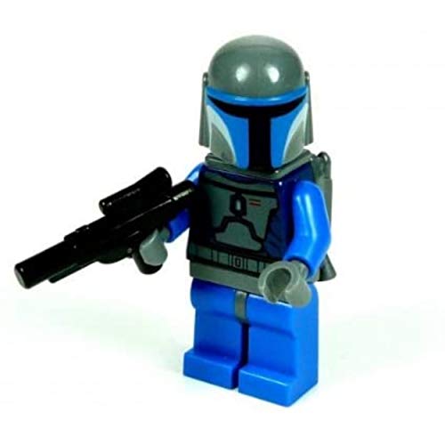 LEGO®Star Wars – Mini figura mandalorian Trooper Azul con Blaster Jet Pack