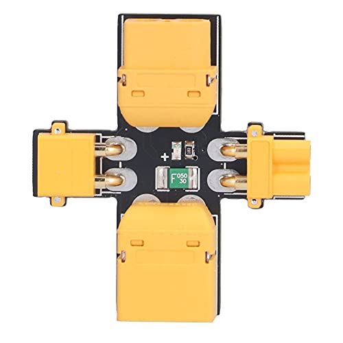 Les-Theresa Tapón de humo XT30/XT60 Prueba de instalación de fusibles Enchufe de seguridad Protección contra cortocircuitos Inspección de sobrecarga para modelos RC FPV Racing Drone