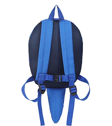 LESNIC Mochila para niños Dinosaurios Mochila Infantil para Niños Primaria Pequeña Guardería Mochila Preescolar para Bebé Niño Niña de 1-6 Años (Azul)