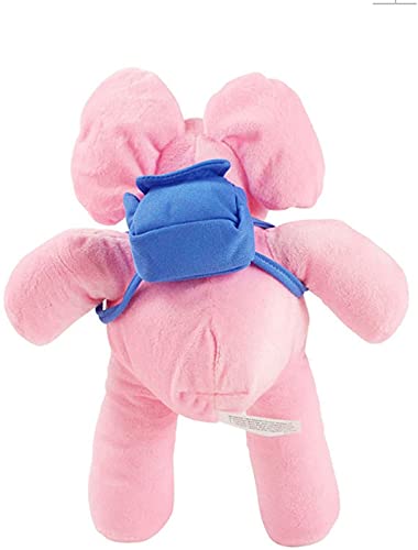 LETAMG Animales de Peluche Lindos Little P You You You You Pocoyo Pull Barto Duck Puppy Lula Elli Elephant Doll Boy Girl Gift(28cm,Ellie The Elefante)